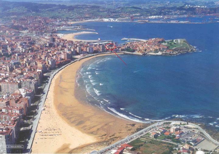 Apartamento Calle Corrida De Gijon Ngoại thất bức ảnh